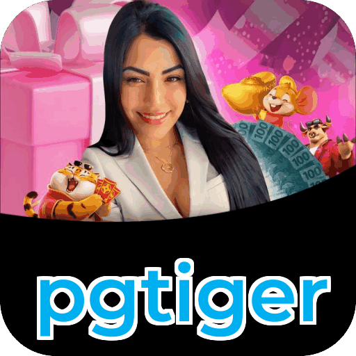 Plataforma pgtiger mostrando interface moderna, jogos certificados e recursos de segurança licenciados